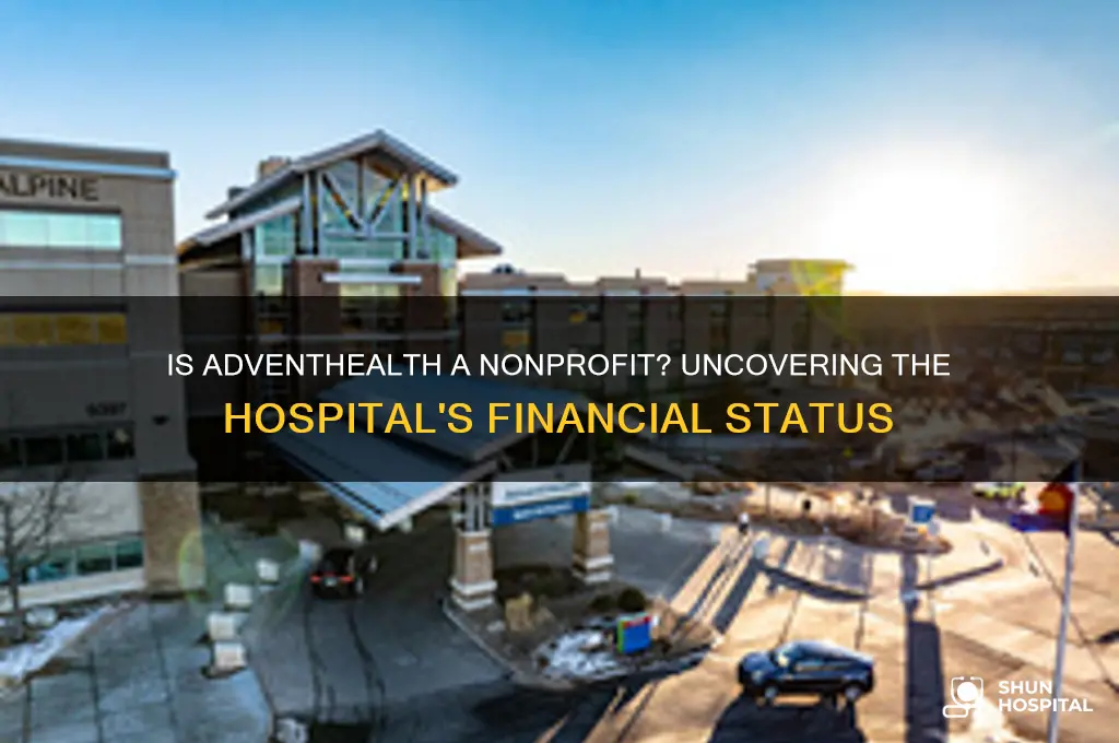 is adventhealth a nonprofit hospital