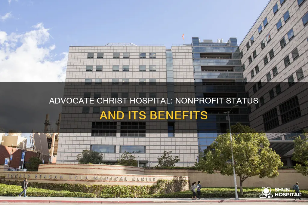 is advocate christ hospital a nonprofit organization