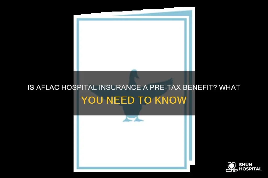 is aflac hospital pre tax