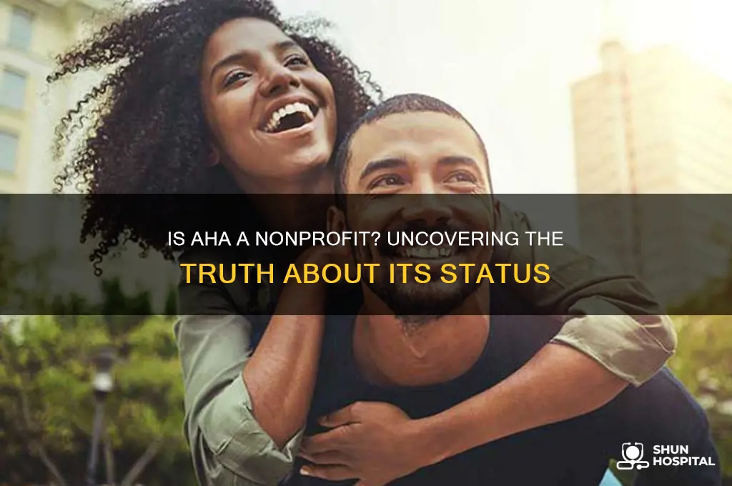 is aha a nonprofit