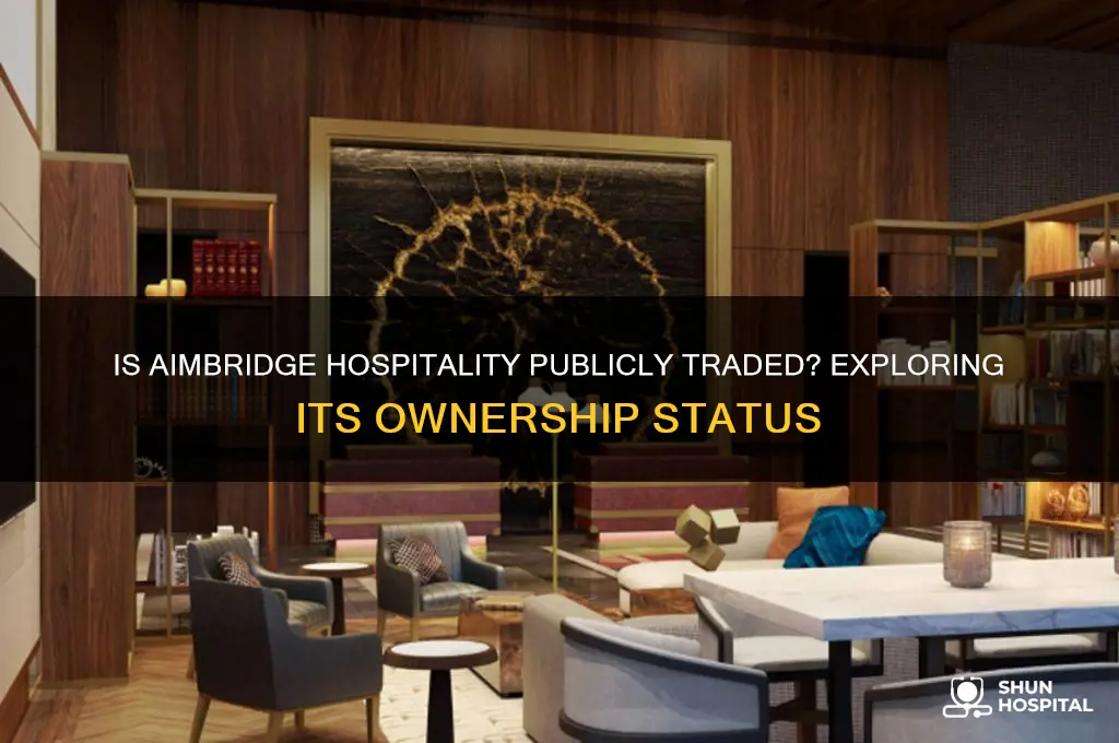 is aimbridge hospitality publicly traded