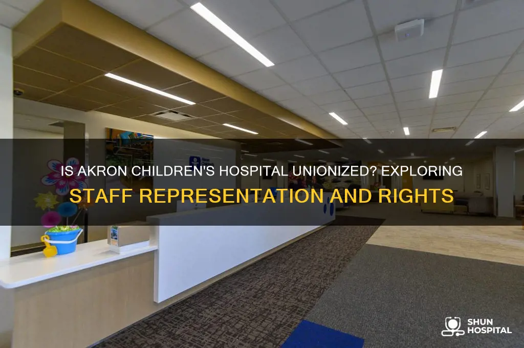 is akron childrens hospital union