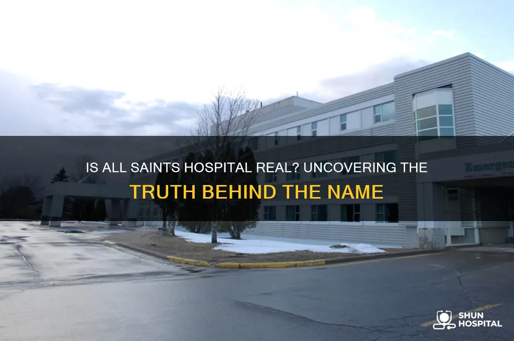 is all saints hospital real