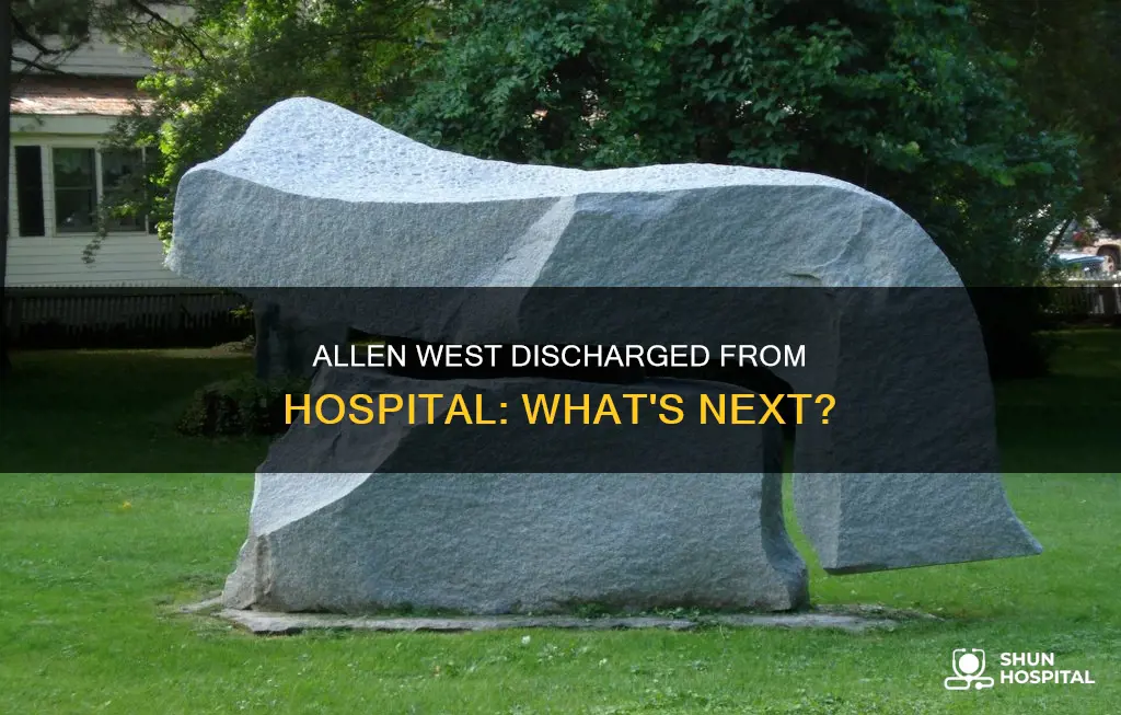 is allen west out of the hospital