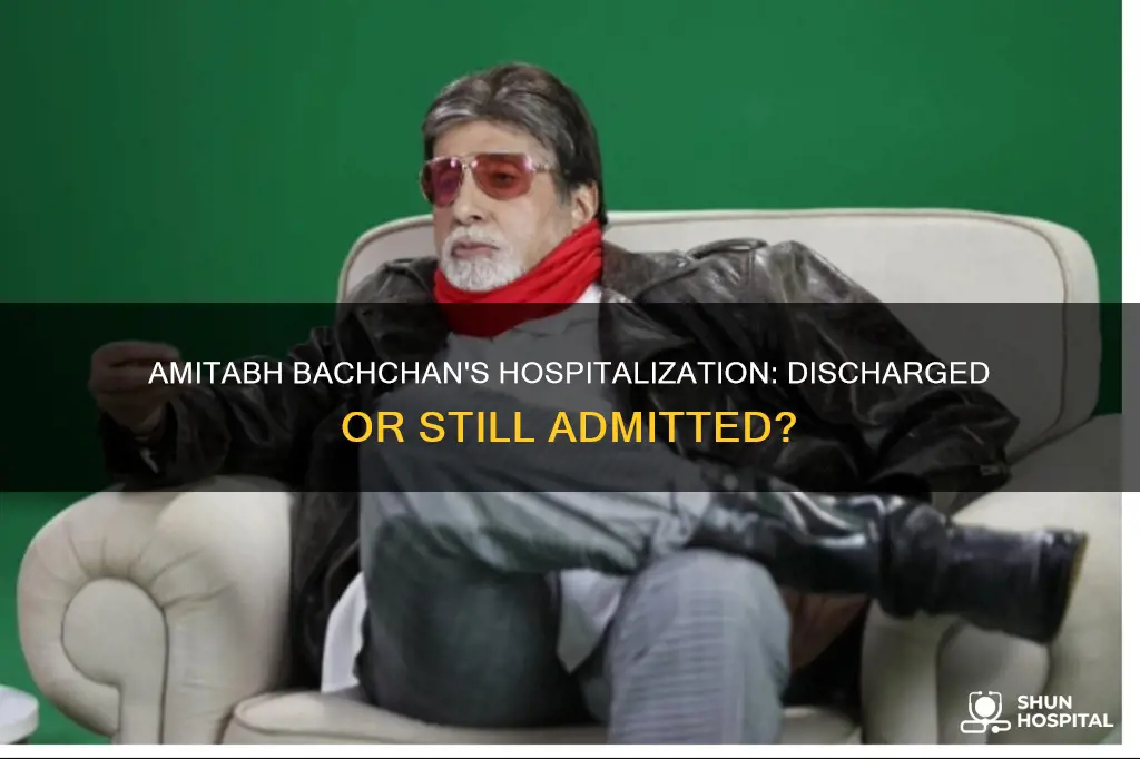 is amitabh bachchan still in the hospital