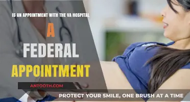 Is a VA Hospital Appointment Considered a Federal Commitment?