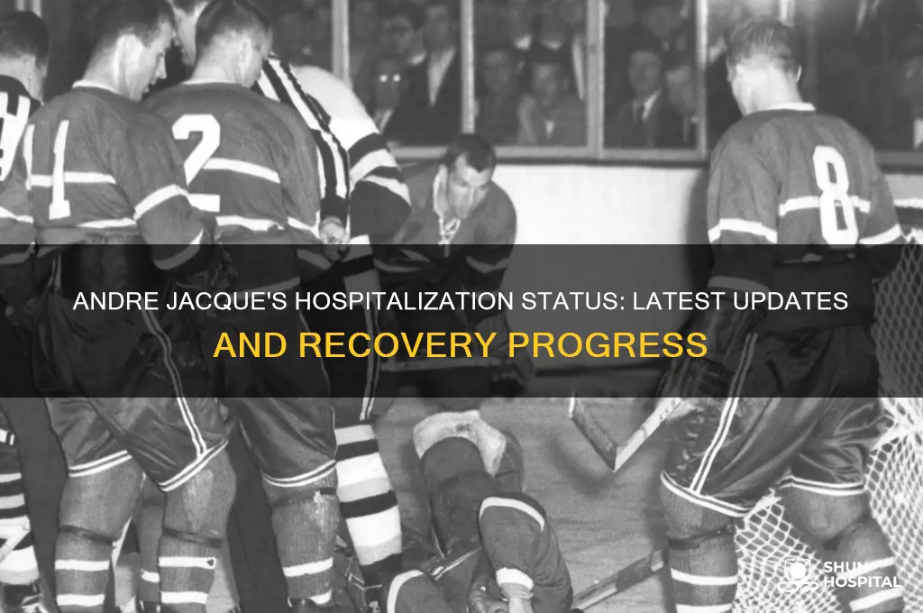is andre jacque still hospitalized