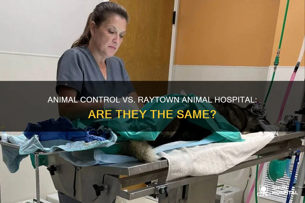 is animal control facility and raytown animal hospital same place