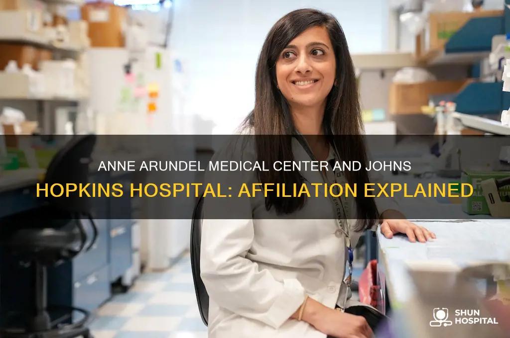 is anne arundel medical center affiliated with john
