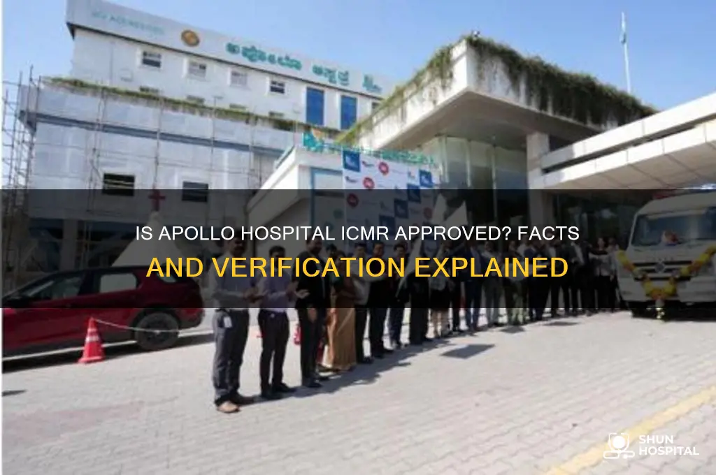 is apollo hospital icmr approved