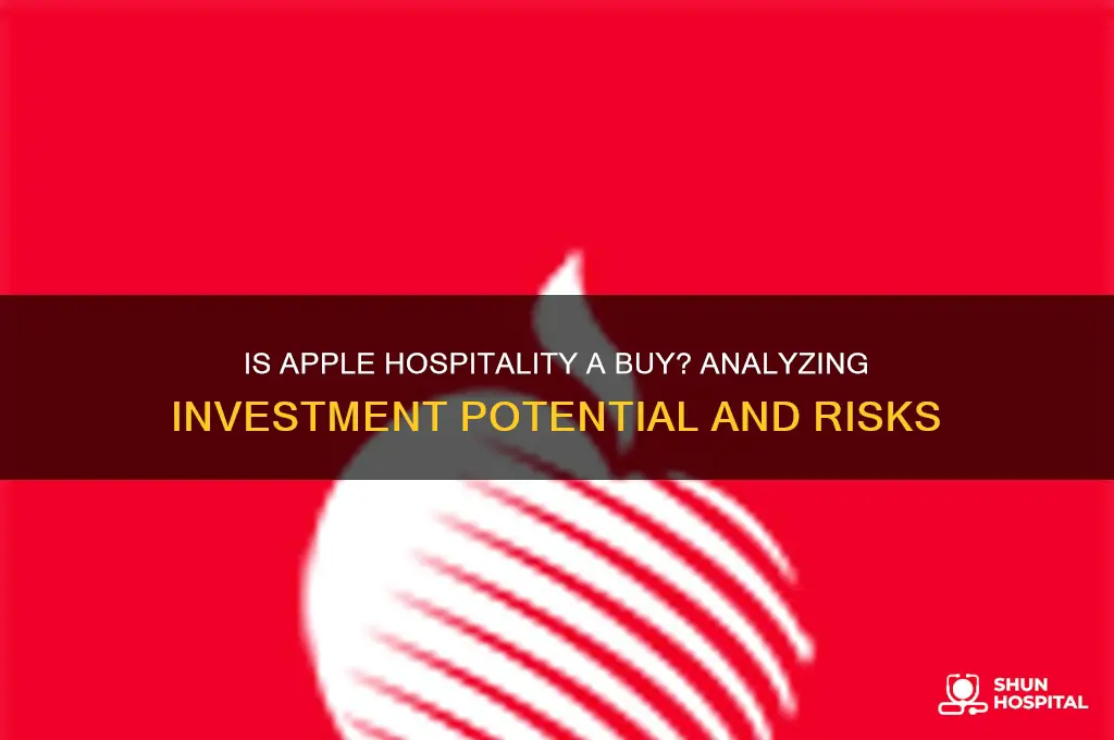 is apple hospitality a buy