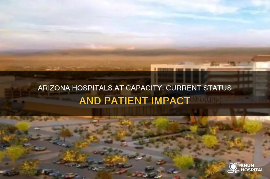 is arizona hospitals at capacity