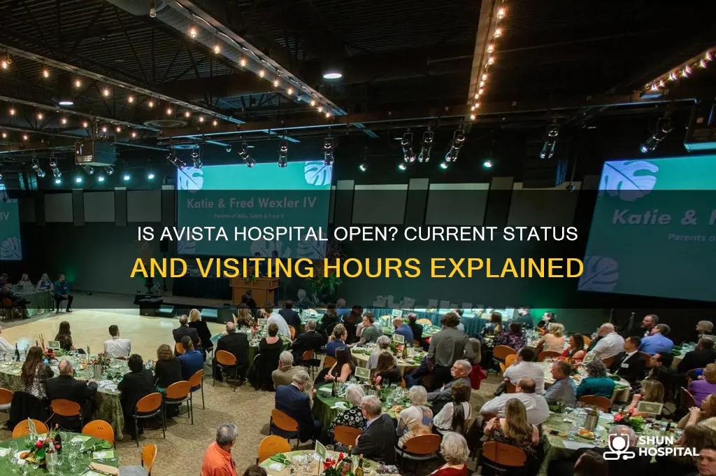 is avista hospital open