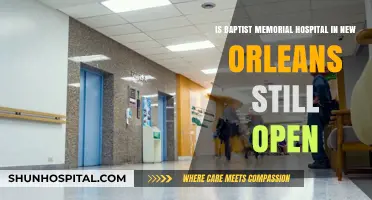 Is Baptist Memorial Hospital in New Orleans Still Operational?