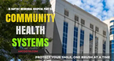 Is Baptist Memorial Hospital Affiliated with Community Health Systems?