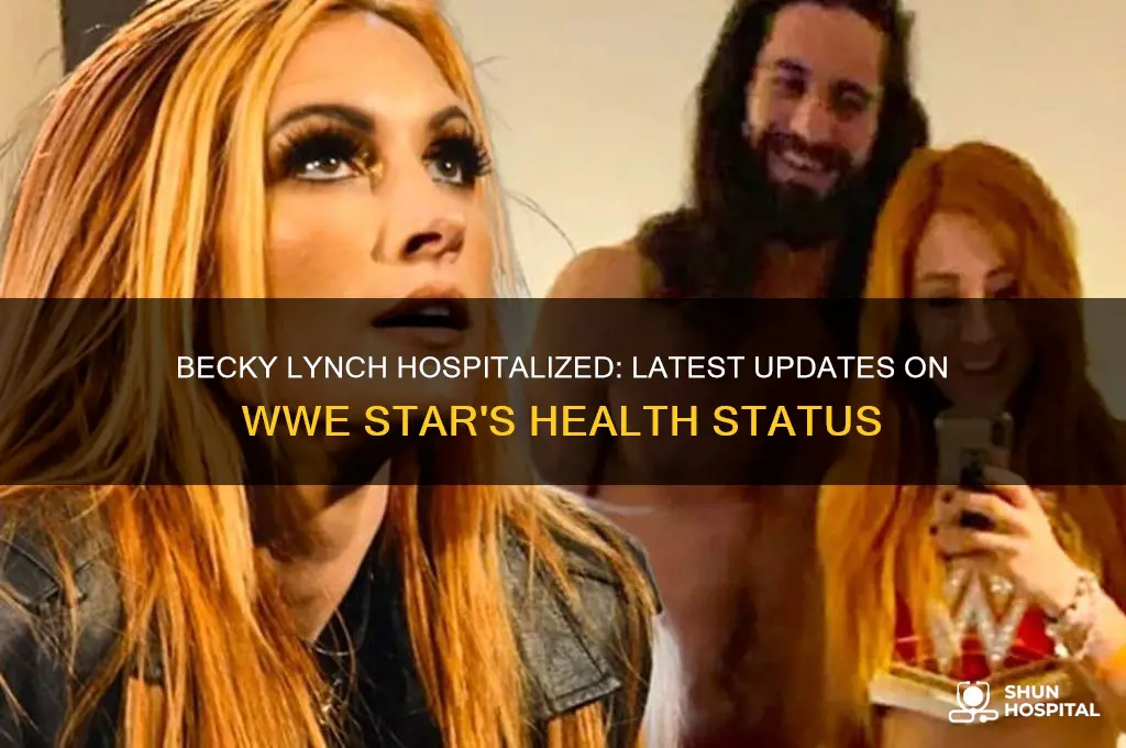 is becky lynch in hospital