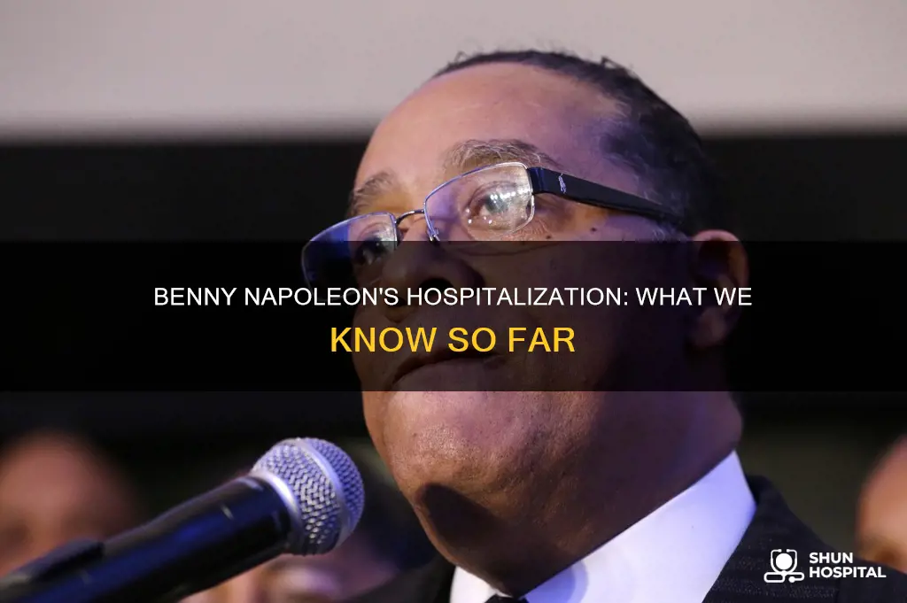 is benny napoleon still in the hospital