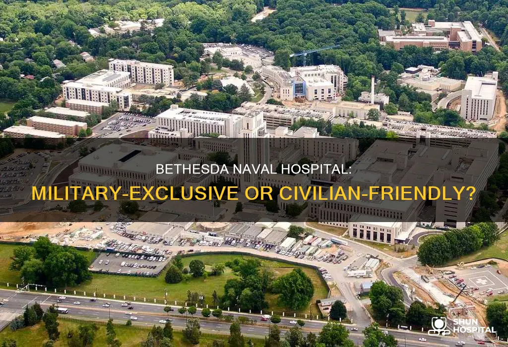 is bethesda naval hospital just for military