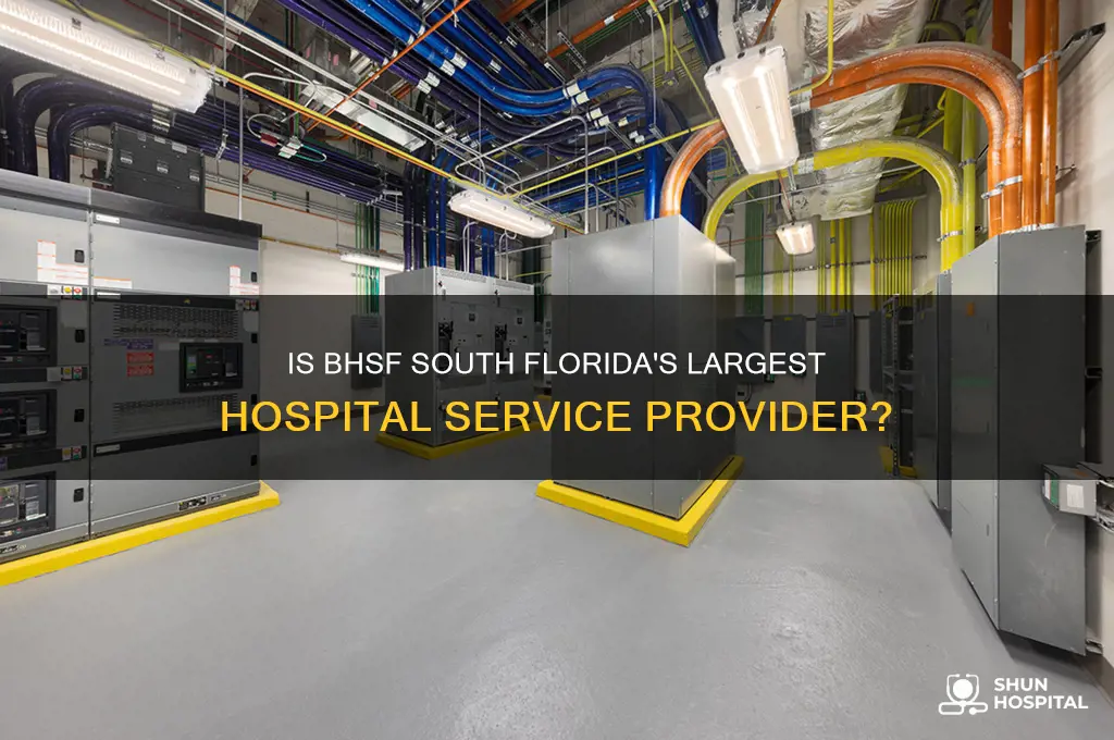 is bhsf the largest hospital serivce in south florida