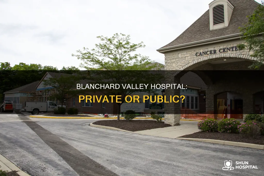 is blanchard valley hospital a private hospital