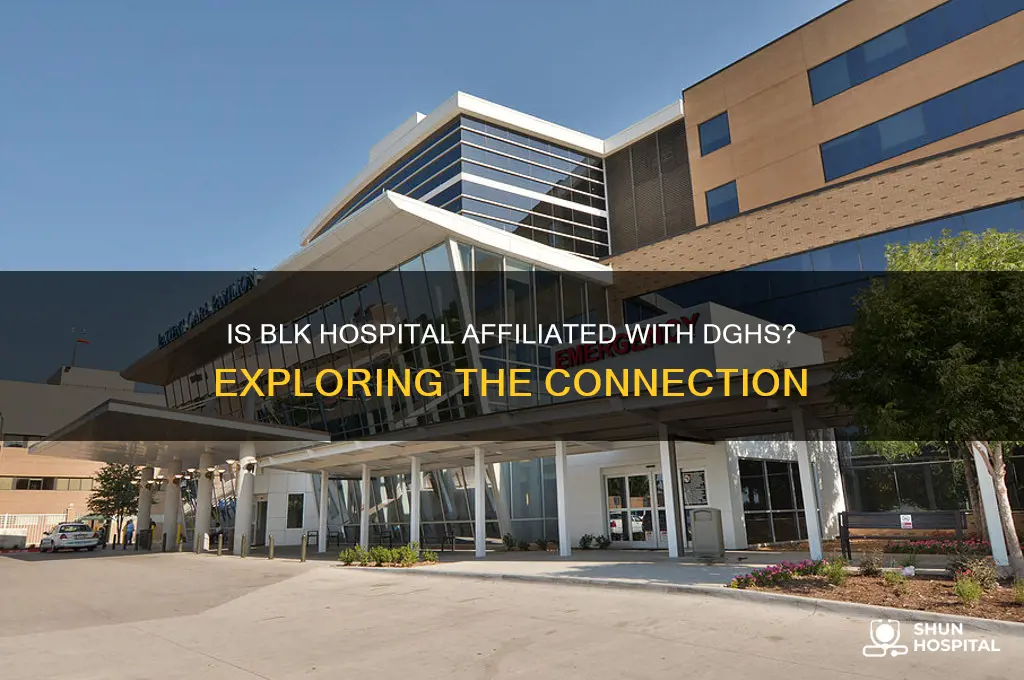 is blk hospital under dgehs