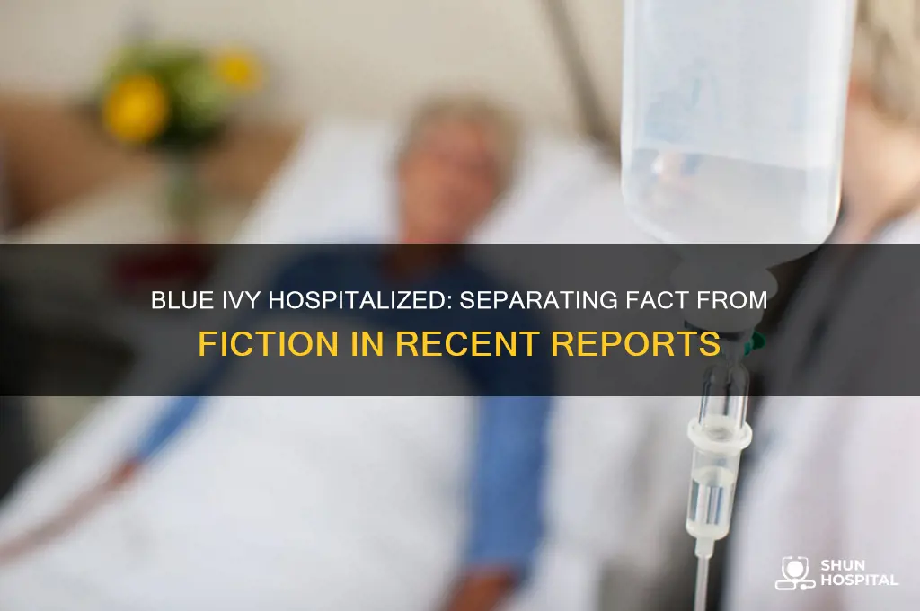 is blue ivy hospitalized