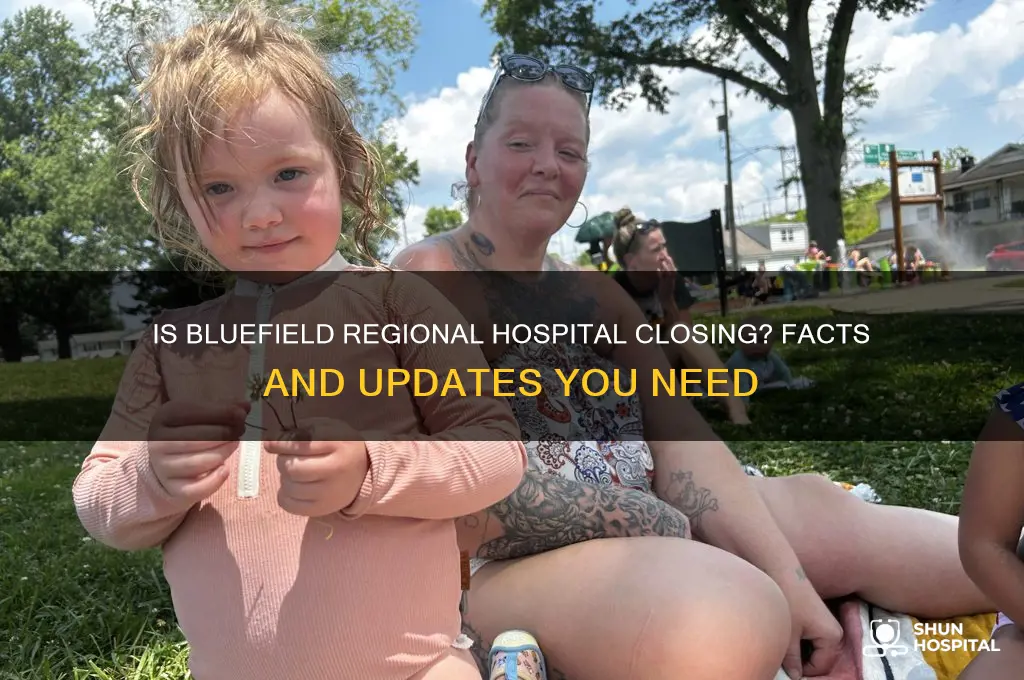 is bluefield regional hospital closing
