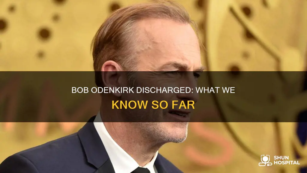 is bob odenkirk out of the hospital