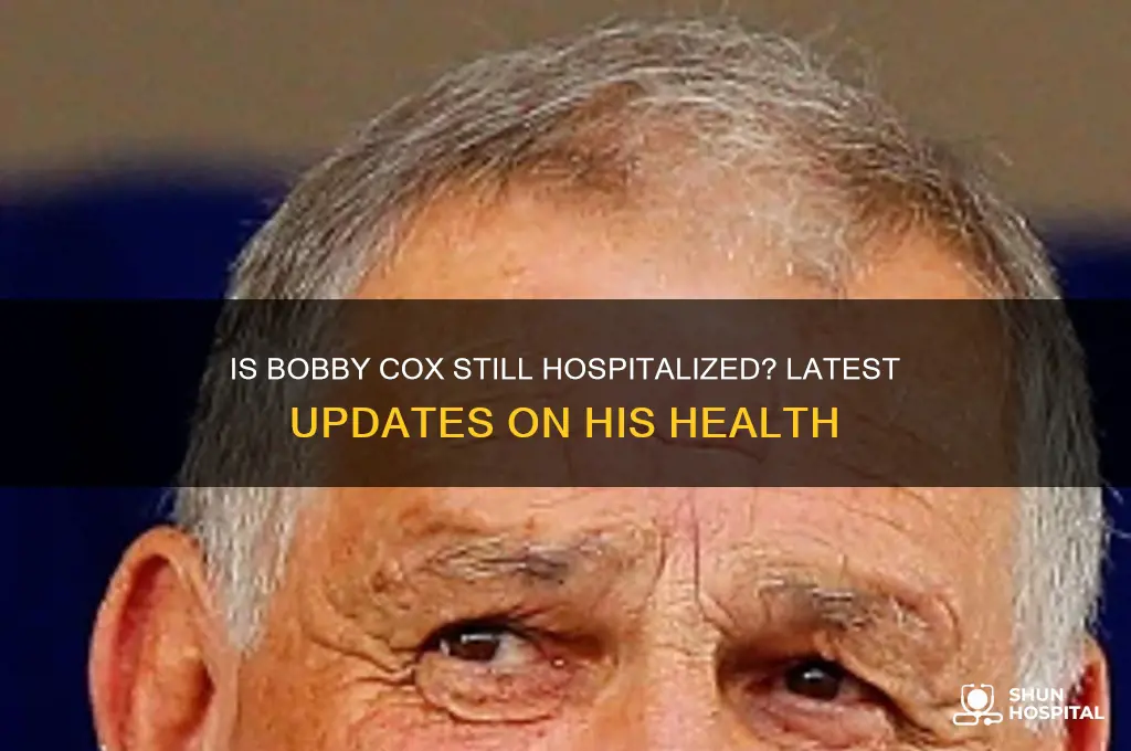 is bobby cox still hospitalized