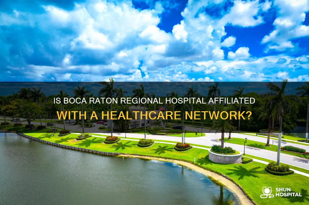 is boca raton regional hospital part of a network