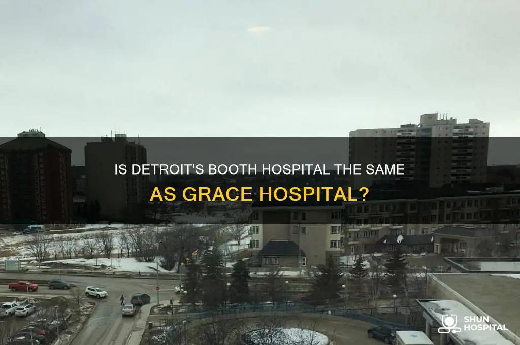 is booth also called grace hospital in detroit michigan