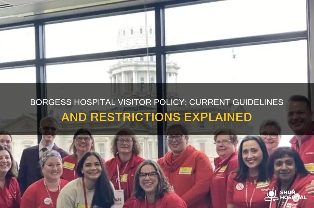 is borgess hospital allowing visitors