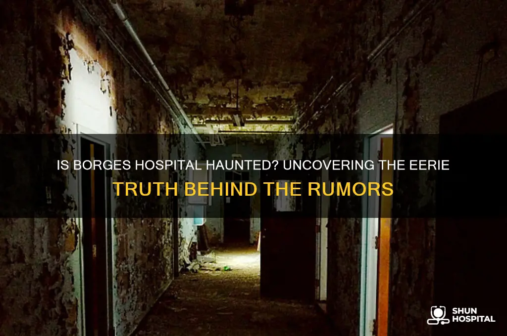 is borgess hospital haunted