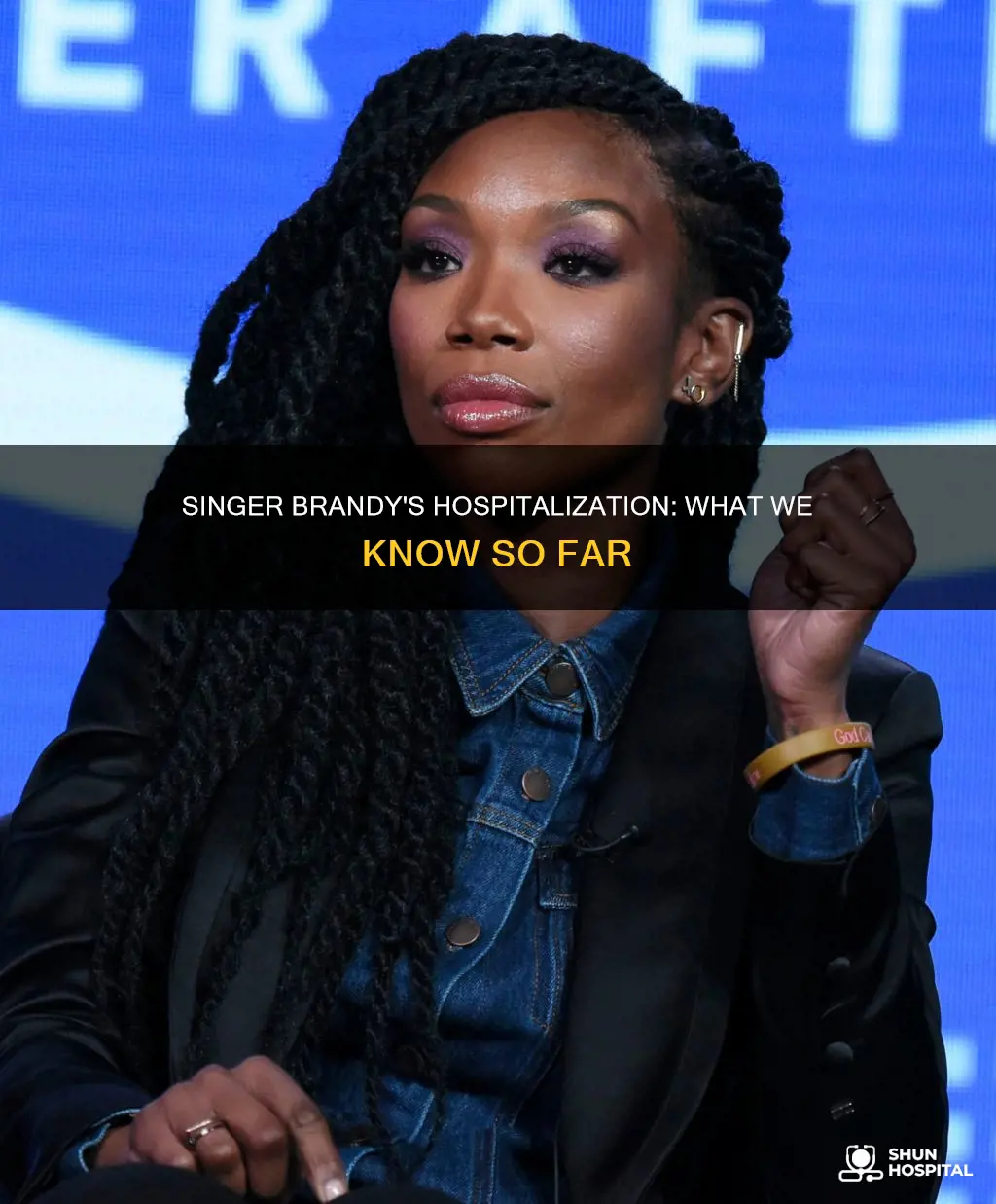 is brandy the singer in the hospital