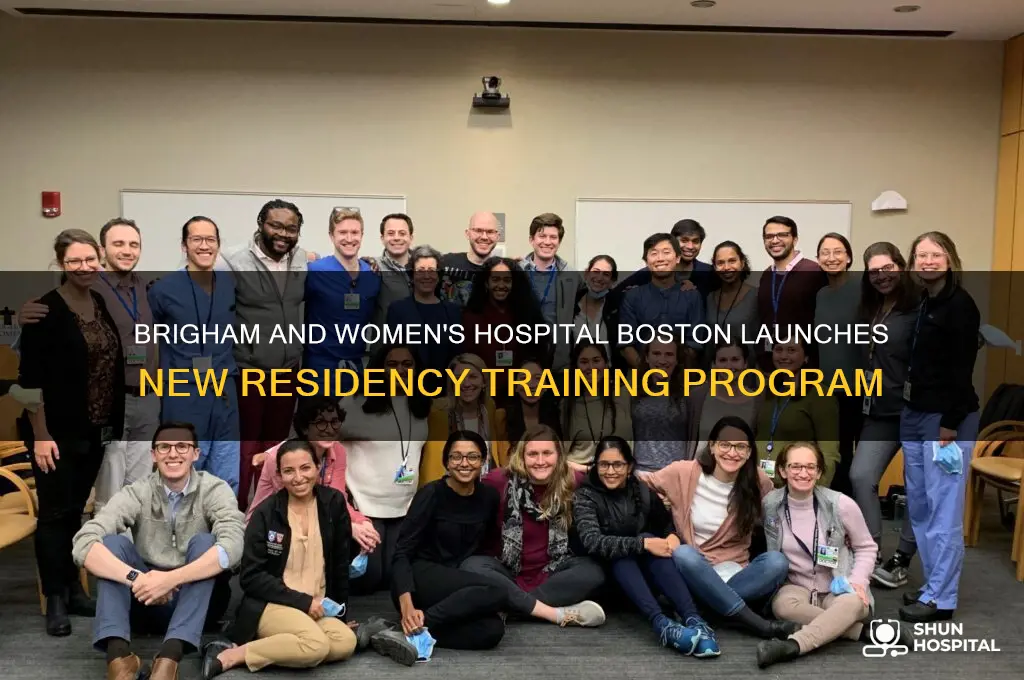is brigham hospital in boston is new resdence training program