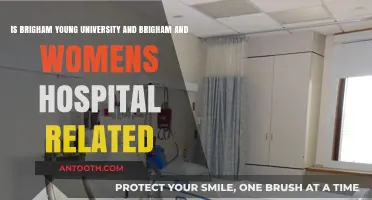 Are Brigham Young University and Brigham and Women's Hospital Connected?