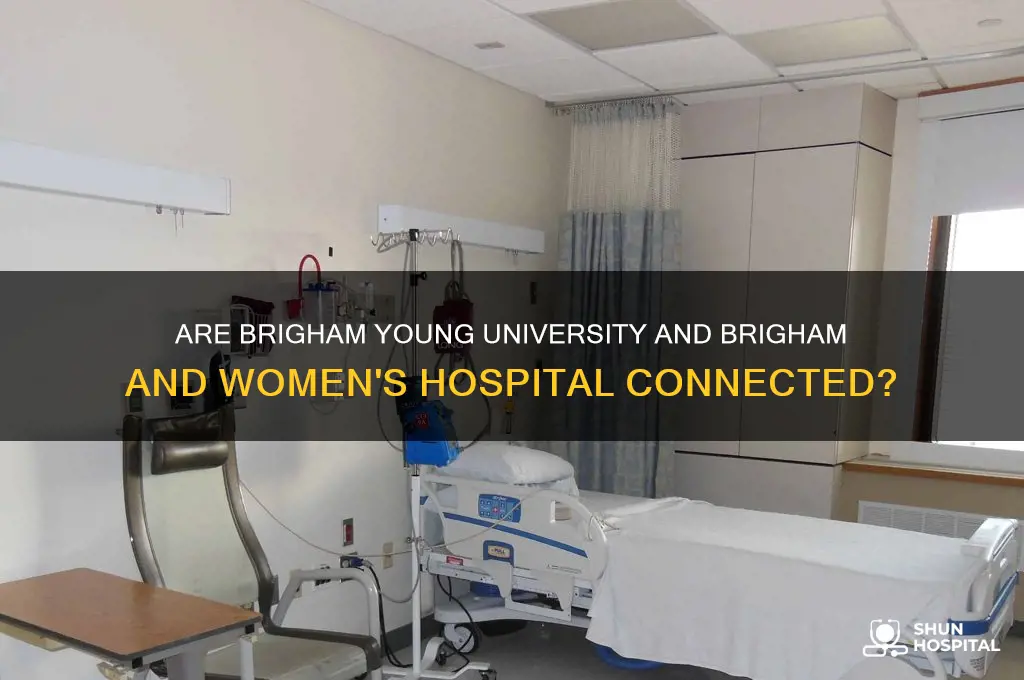 is brigham young university and brigham and womens hospital related
