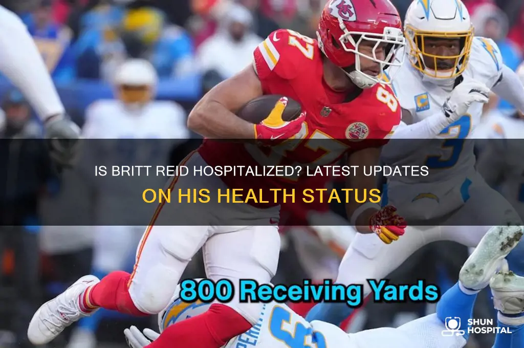 is britt reid hospitalized