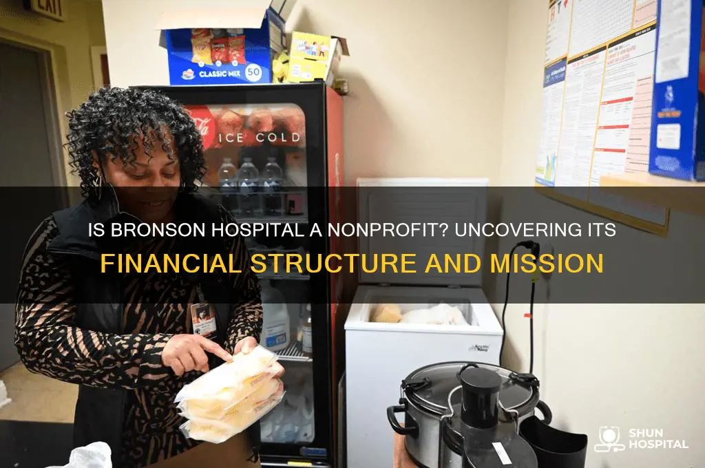 is bronson hospital nonprofit