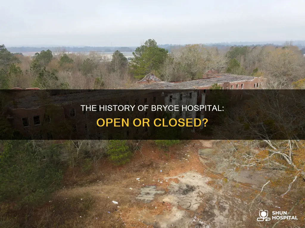 is bryce hospital in tuscaloosa still open