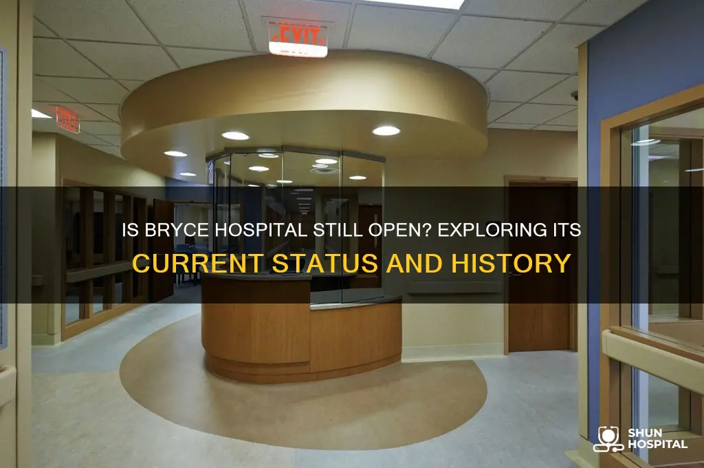 is bryce hospital still open