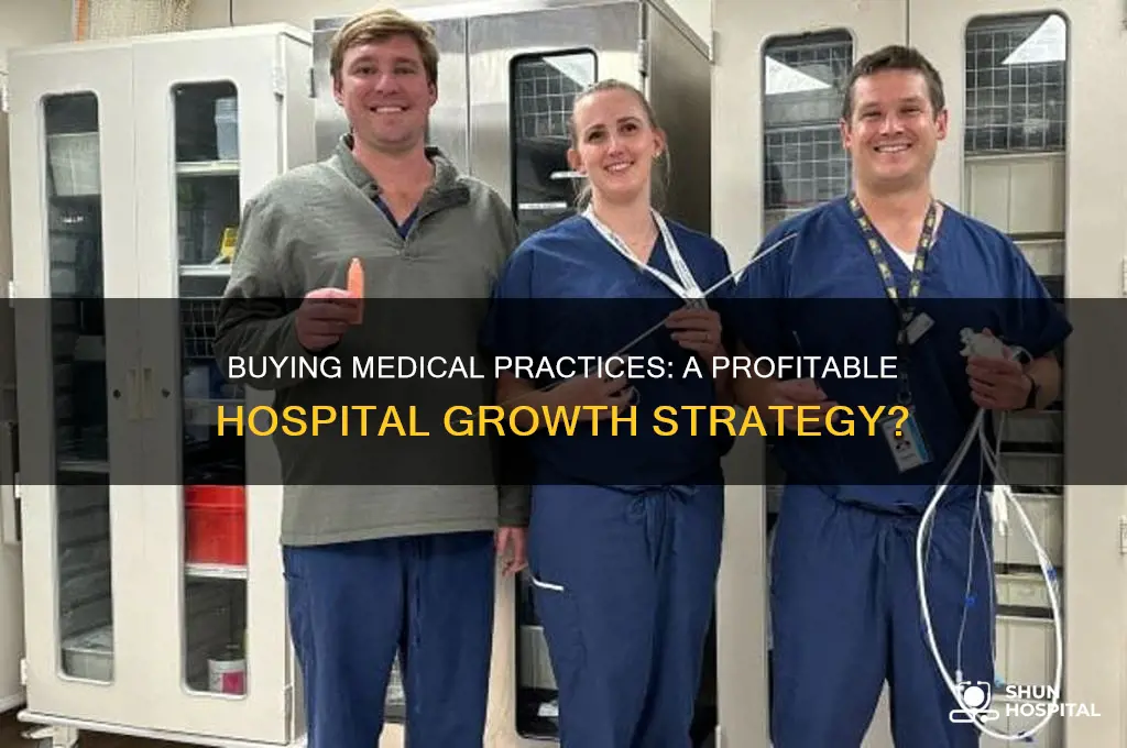 is buying medical practices a profitable strategy for hospitals