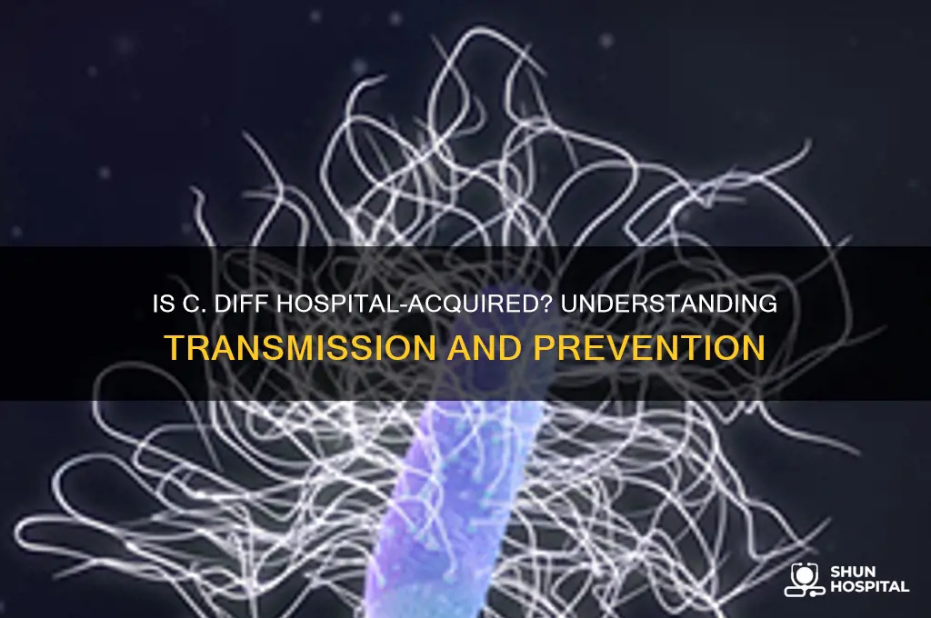 is c diff hospital acquired