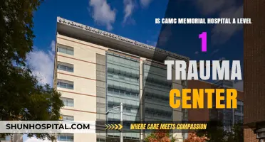 Is CAMC Memorial Hospital a Level 1 Trauma Center?