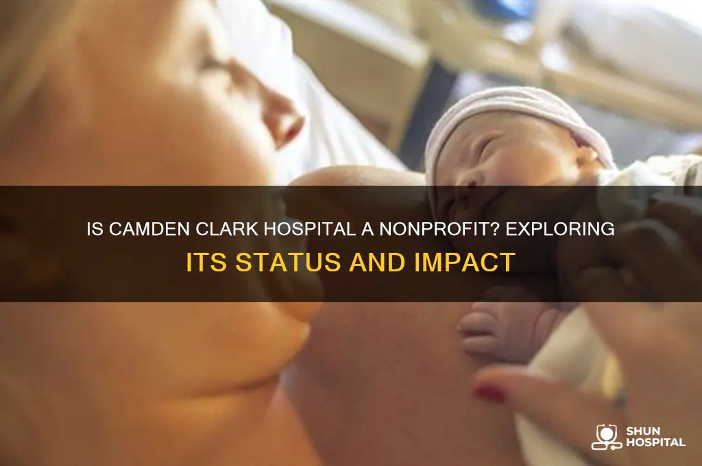 is camden clark hospital nonprofit