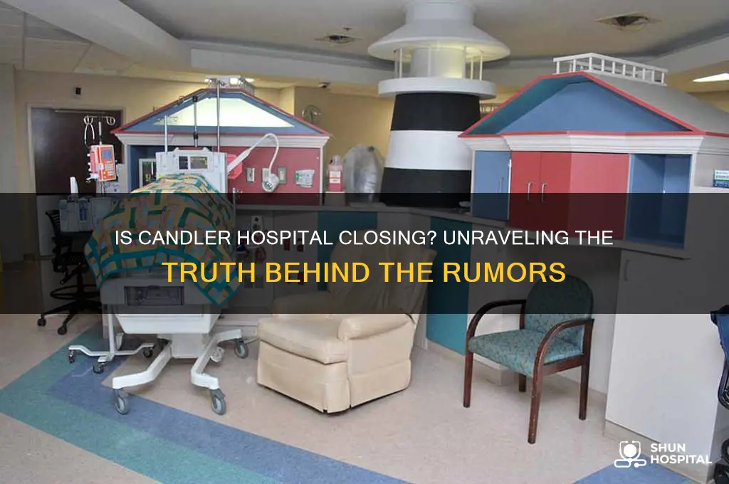 is candler hospital closing