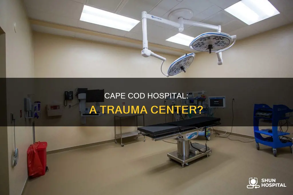 is cape cod hospital a trauma center