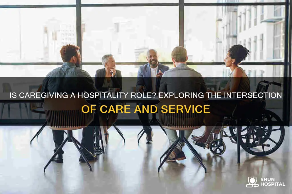 is caregiver a hospitality job