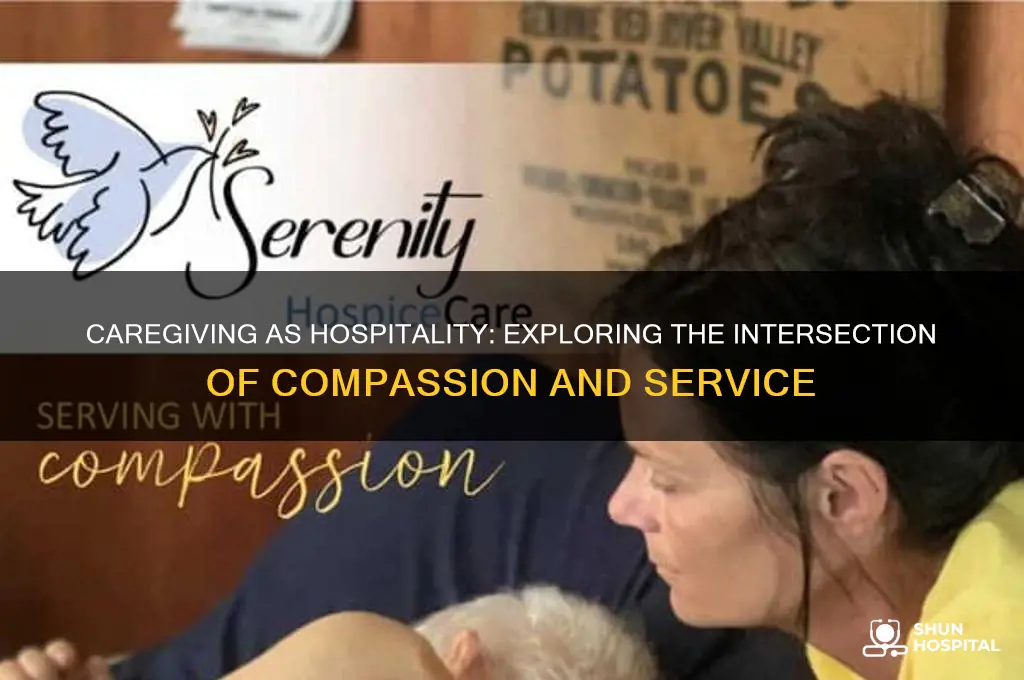 is caregiving considered hospitality