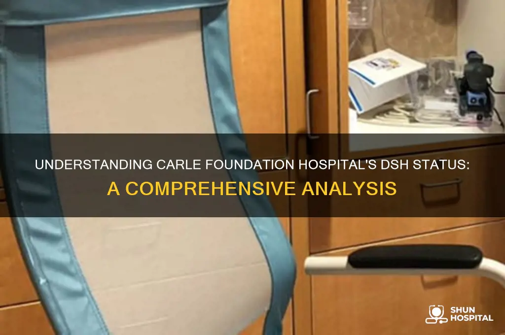 is carle foundation hospital a disproportionate share hospital dsh